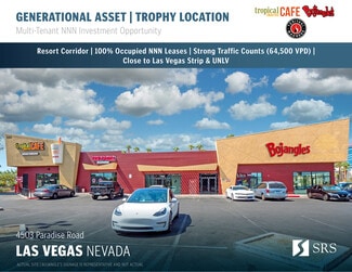 More details for 4503 Paradise Rd, Las Vegas, NV - Retail for Sale