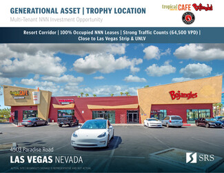 More details for 4503 Paradise Rd, Las Vegas, NV - Retail for Sale