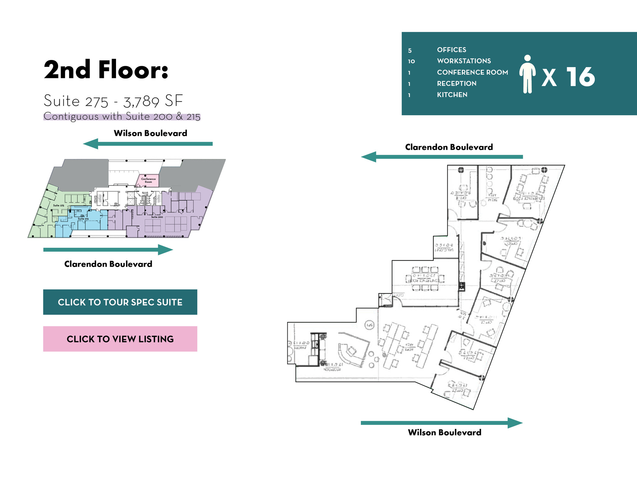 2500 Wilson Blvd, Arlington, VA for lease Floor Plan- Image 1 of 1