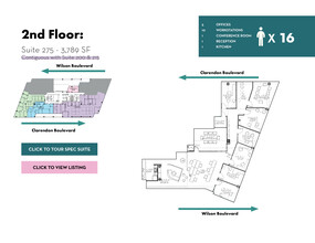 2500 Wilson Blvd, Arlington, VA for lease Floor Plan- Image 1 of 1