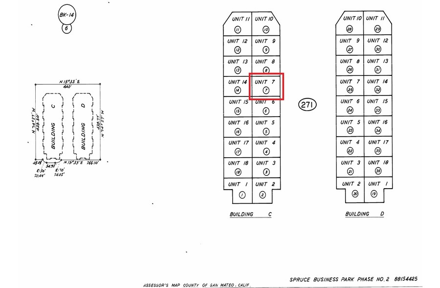 436 N Canal St, South San Francisco, CA for lease - Plat Map - Image 3 of 6