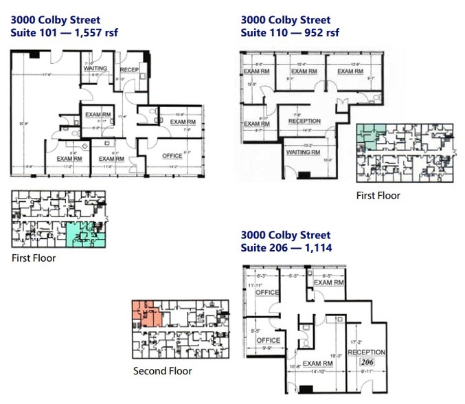 3000 Colby St, Berkeley, CA for lease - Floor Plan - Image 3 of 9