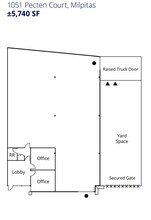 1051-1055 Pecten Ct, Milpitas, CA for lease Floor Plan- Image 1 of 1