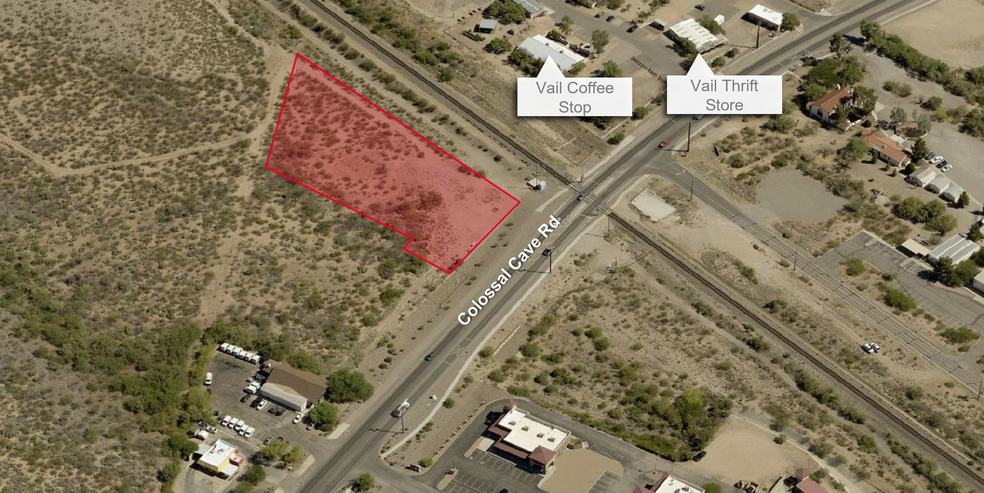 S Colossal Cave Rd, Vail, AZ for sale - Building Photo - Image 1 of 5