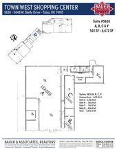 5610-5648 W Skelly Dr, Tulsa, OK for lease Floor Plan- Image 2 of 2