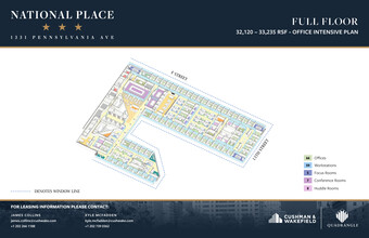 1331 Pennsylvania Ave NW, Washington, DC for lease Floor Plan- Image 2 of 10