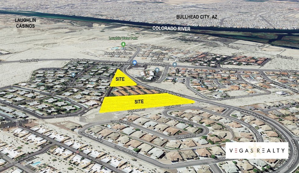 3490 Purple Mesa Dr, Laughlin, NV for sale - Aerial - Image 1 of 1