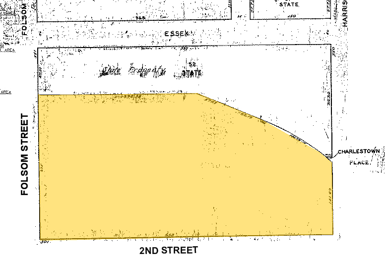 303 2nd St, San Francisco, CA for lease - Plat Map - Image 2 of 15