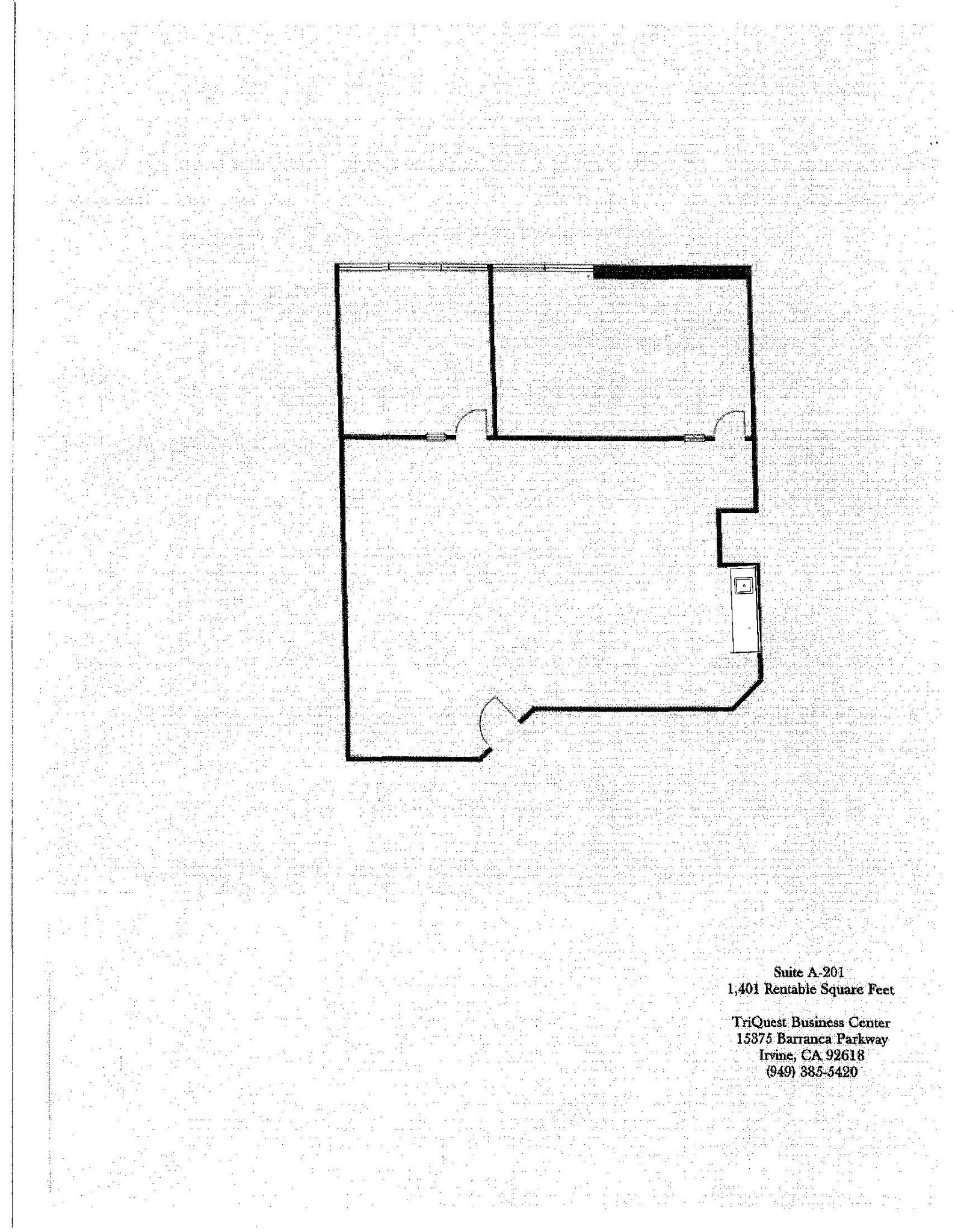 15375 Barranca Pky, Irvine, CA 92618 TriQuest Business Center