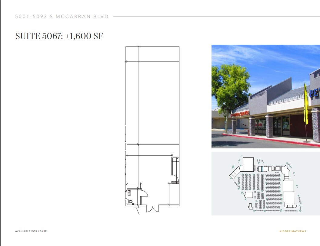 5001-5095 S Mccarran Blvd, Reno, NV for lease Floor Plan- Image 1 of 1