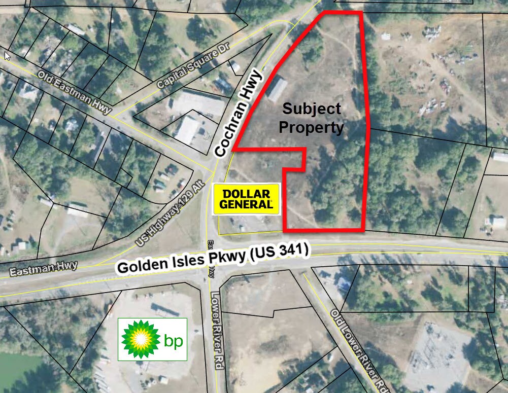 10/8 Cochran, Hawkinsville, GA 31036 HAWKINSVILLE COMMERCIAL LAND