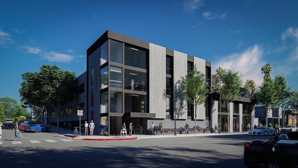 8235 Santa Monica Blvd, West Hollywood, CA for lease - Building Photo - Image 3 of 12