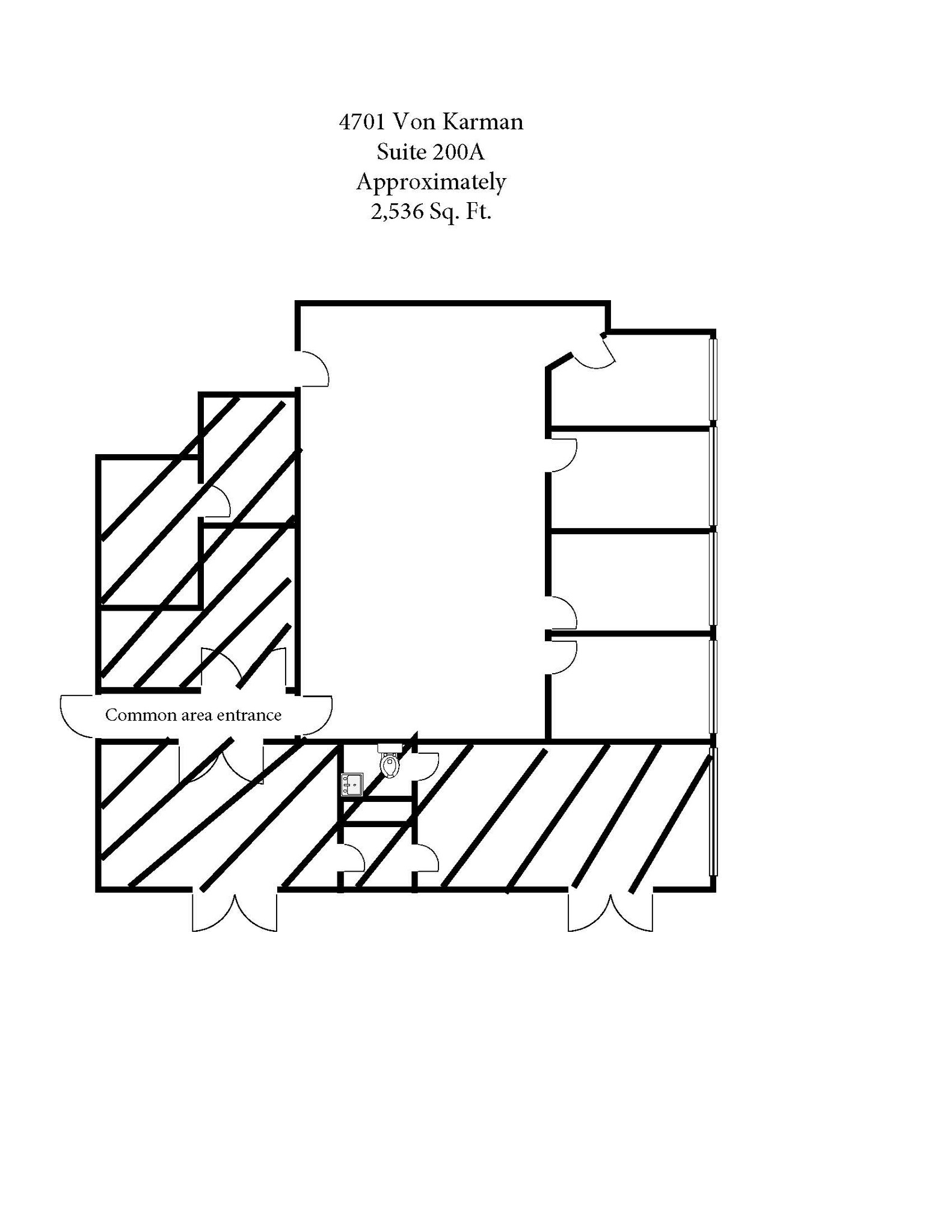 4701 Von Karman Ave, Newport Beach, CA for lease Floor Plan- Image 1 of 1