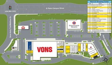 4711-4791 E Palm Canyon Dr, Palm Springs, CA for lease Site Plan- Image 1 of 1