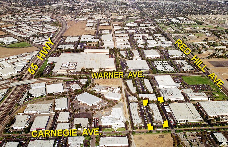 1921 Carnegie Ave, Santa Ana, CA for sale Aerial- Image 1 of 1