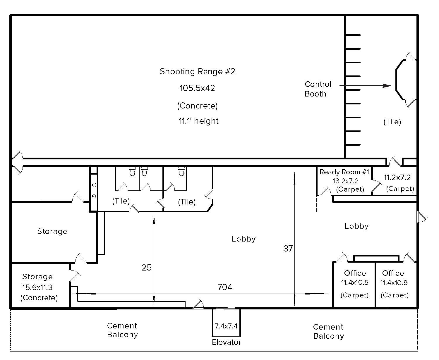 697 N Denver Ave, Loveland, CO for lease Floor Plan- Image 1 of 1