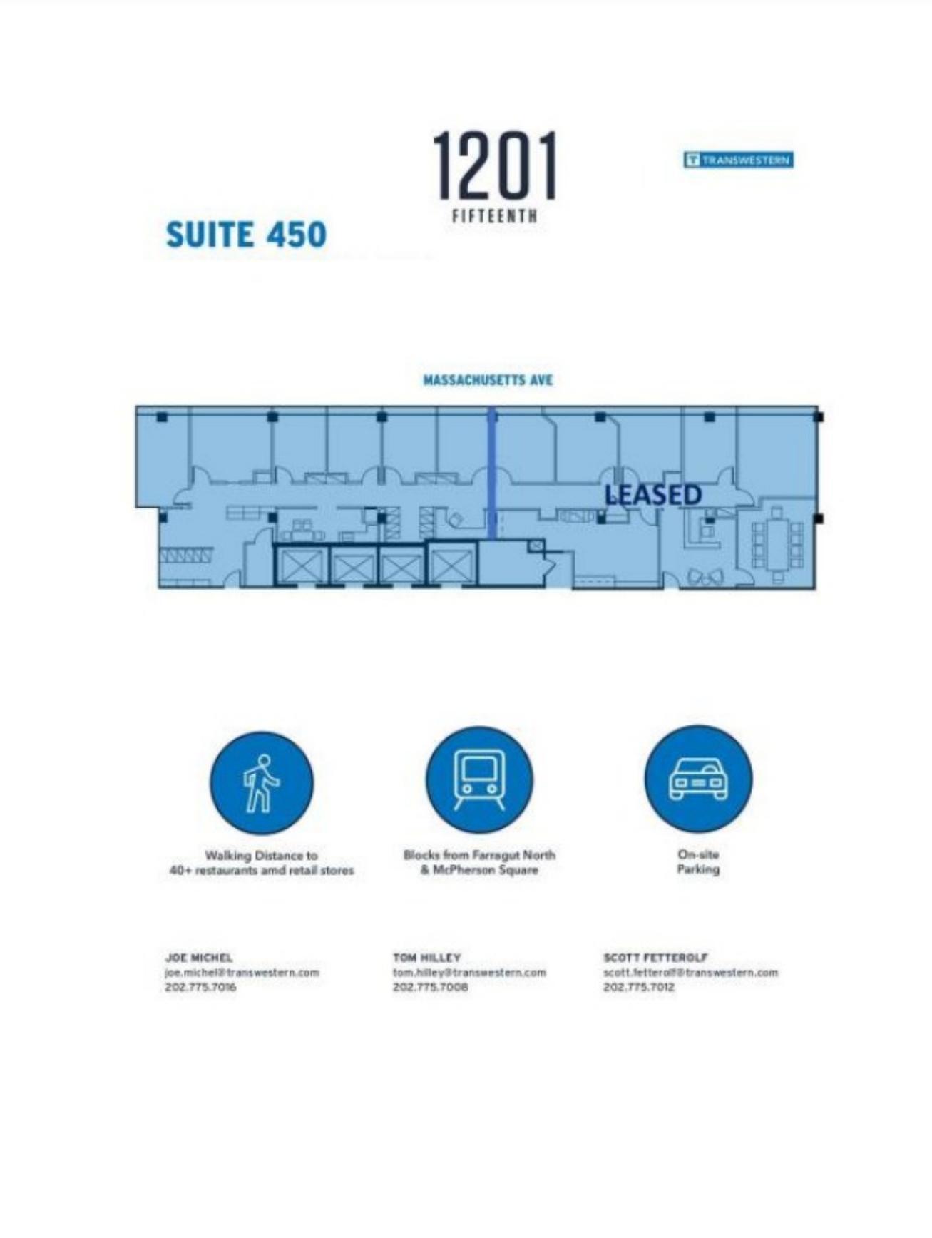 1201 15th St NW, Washington, DC for lease Floor Plan- Image 1 of 1