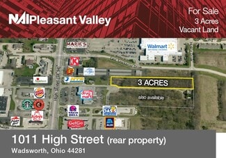 More details for 1011 High St, Wadsworth, OH - Land for Sale