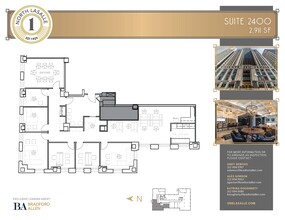 1 N La Salle St, Chicago, IL for lease Floor Plan- Image 1 of 3