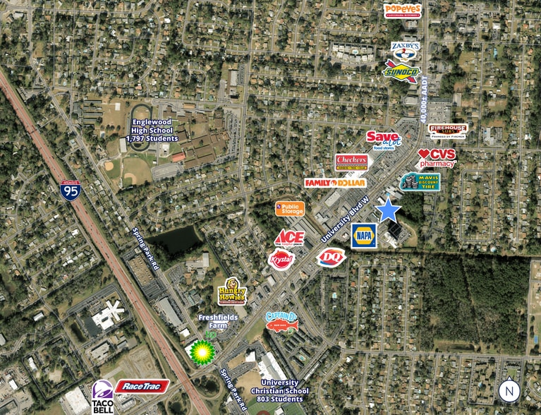 5864 University Blvd, Jacksonville, FL for sale - Building Photo - Image 2 of 4