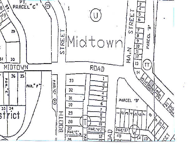 312 Main St, Gaithersburg, MD for lease - Plat Map - Image 2 of 3
