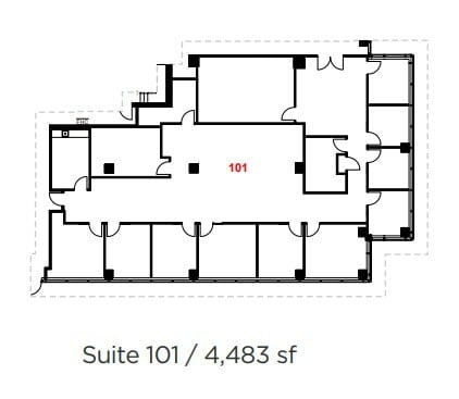 2020 Winston Park Dr, Oakville, ON for lease Floor Plan- Image 1 of 1