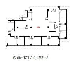 2020 Winston Park Dr, Oakville, ON for lease Floor Plan- Image 1 of 1