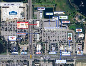 NEC of Hwy 441 & SR 44, Mount Dora, FL - AERIAL  map view