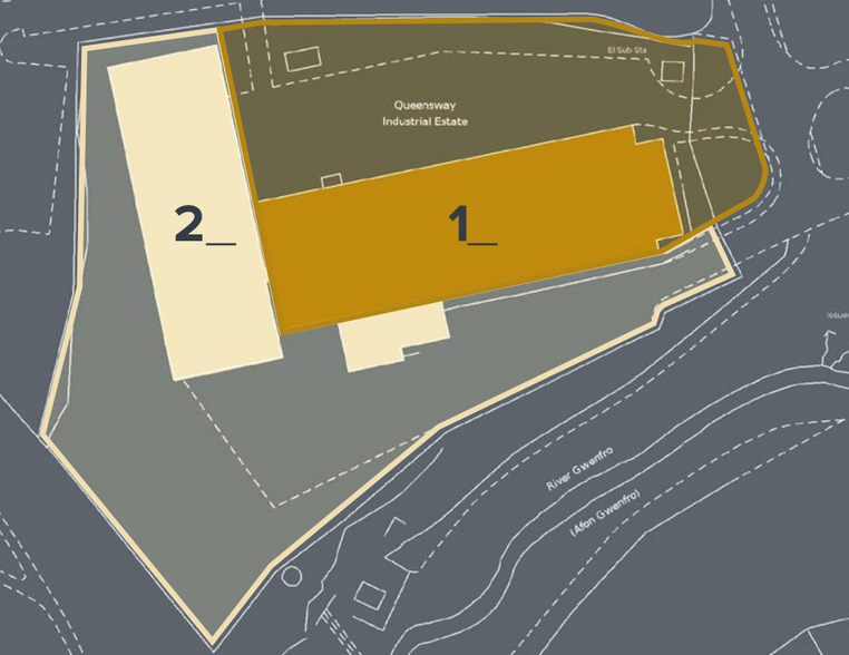 13 Queensway, Wrexham for sale - Site Plan - Image 3 of 3