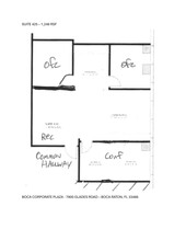 7900 Glades Rd, Boca Raton, FL for lease Site Plan- Image 1 of 1