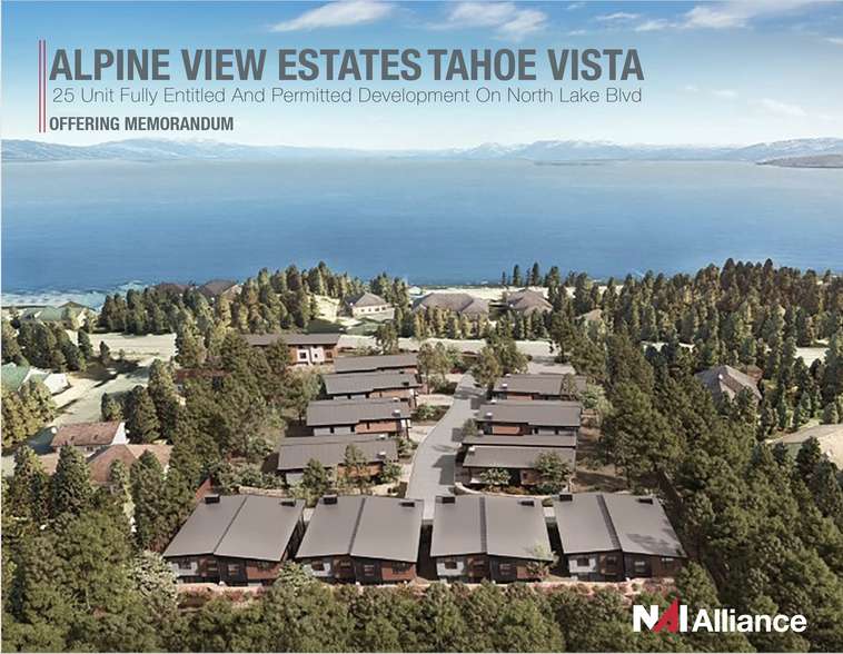 6701 North Lake Blvd, Tahoe Vista, CA for sale - Aerial - Image 1 of 3