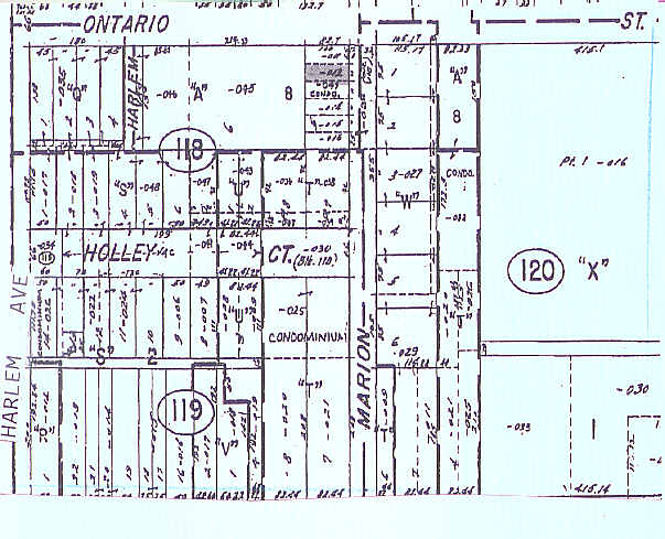 193 N Marion St, Oak Park, IL for lease - Plat Map - Image 2 of 14