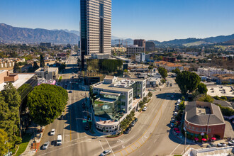 4100 W Alameda Ave, Burbank, CA - aerial  map view