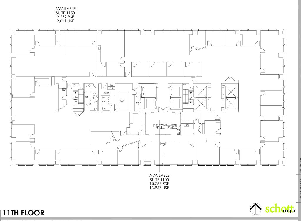 300 N Meridian St, Indianapolis, IN for lease Floor Plan- Image 1 of 1