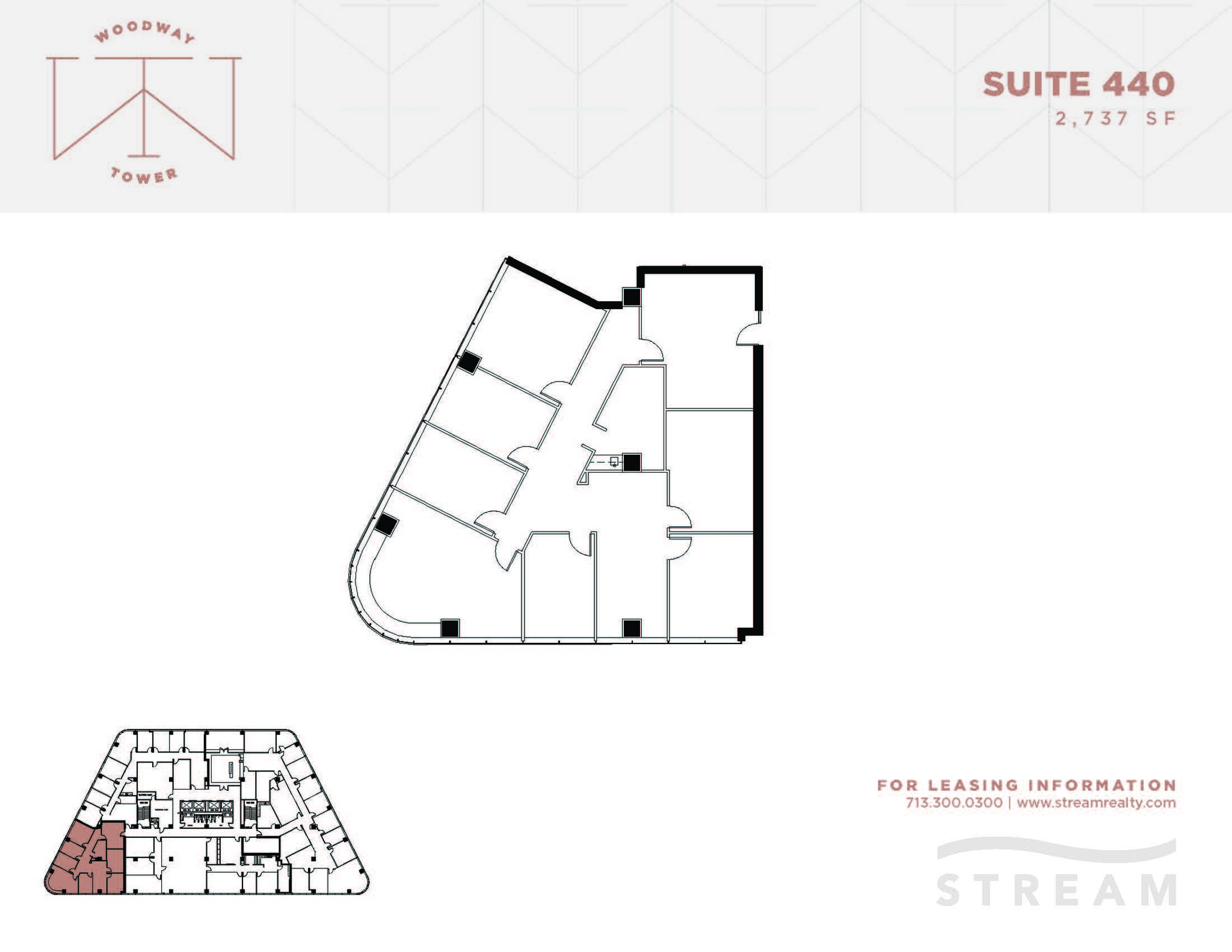 6363 Woodway Dr, Houston, TX for lease Floor Plan- Image 1 of 1