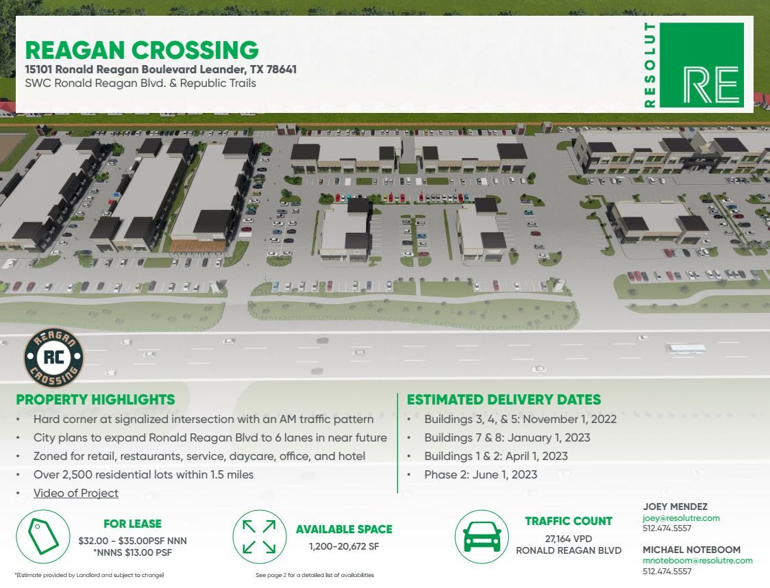 15101 Ronald Reagan Blvd, Leander, TX 78641, Unite, Leander, TX 78641