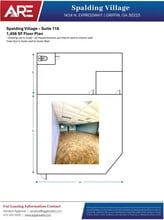 100 Spalding Square, Griffin, GA for lease Floor Plan- Image 1 of 1