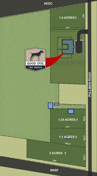 3rd ave, Amarillo, TX for sale - Site Plan - Image 2 of 2
