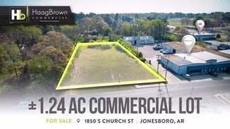 More details for 1900 S Church St, Jonesboro, AR - Land for Sale