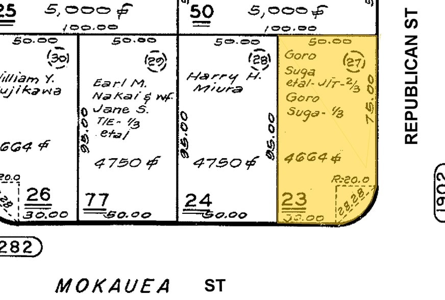 296 Mokauea St, Honolulu, HI for lease - Plat Map - Image 2 of 4