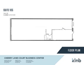 14300 Cherry Lane Ct, Laurel, MD for lease Floor Plan- Image 1 of 1