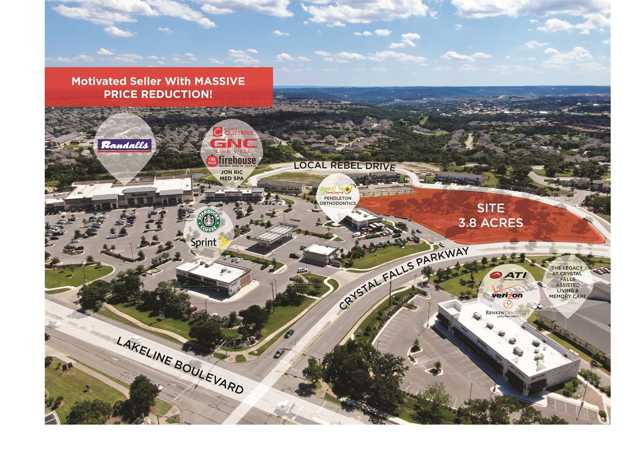 Crystal Falls Pky, Leander, TX 78641 Land Property for Sale