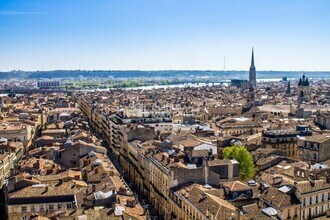 Bordeaux, GIR - Aerial map view