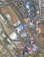 Cajon Blvd, San Bernardino, CA - AERIAL  map view