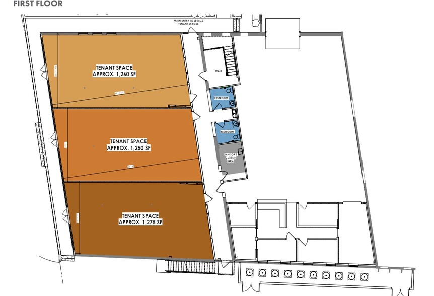 75 Greenville St, Newnan, GA for lease - Floor Plan - Image 2 of 5