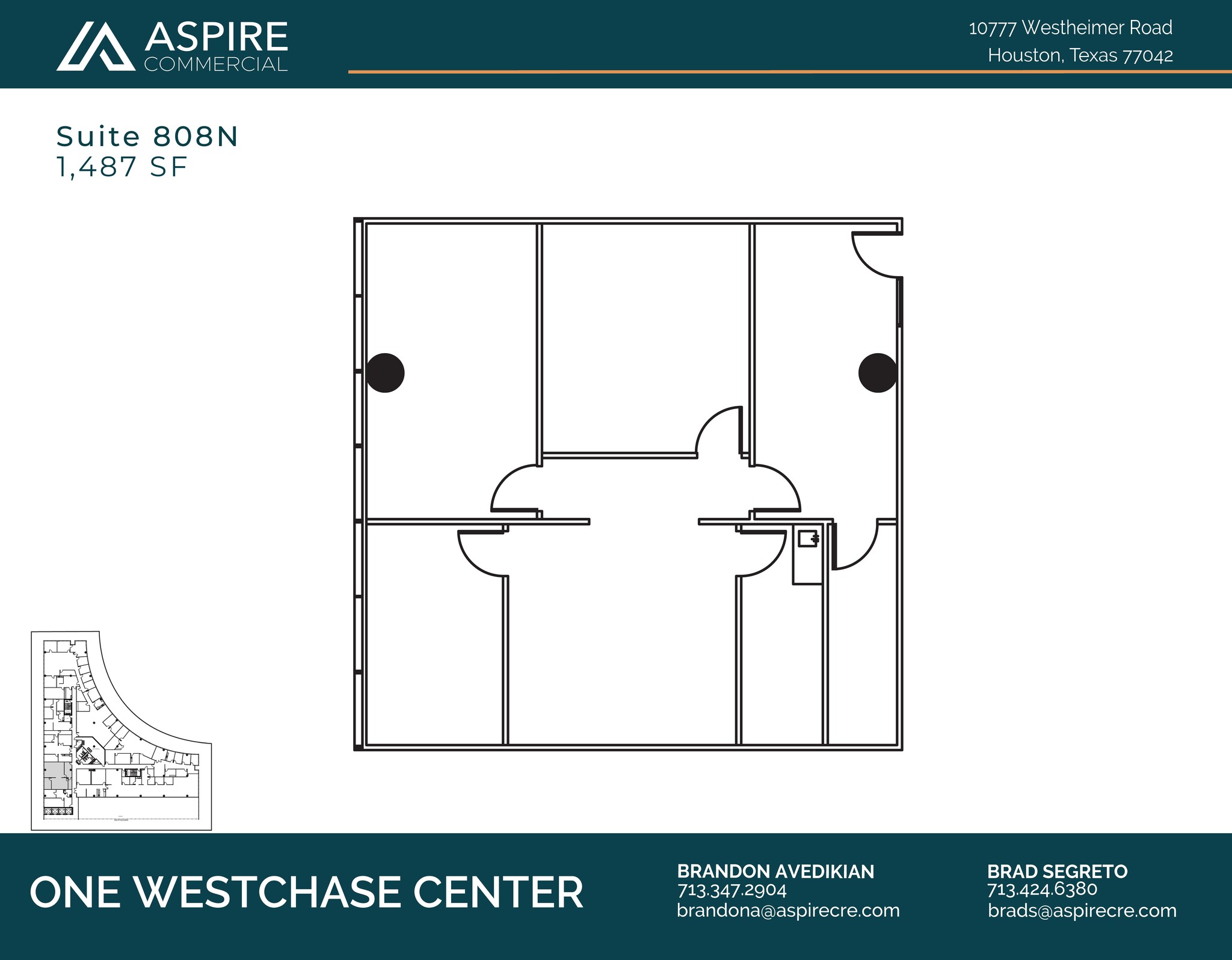 10777 Westheimer Rd, Houston, TX for lease Floor Plan- Image 1 of 1
