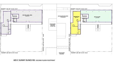605 Sunny Dunes, Palm Springs, CA for lease Site Plan- Image 1 of 1