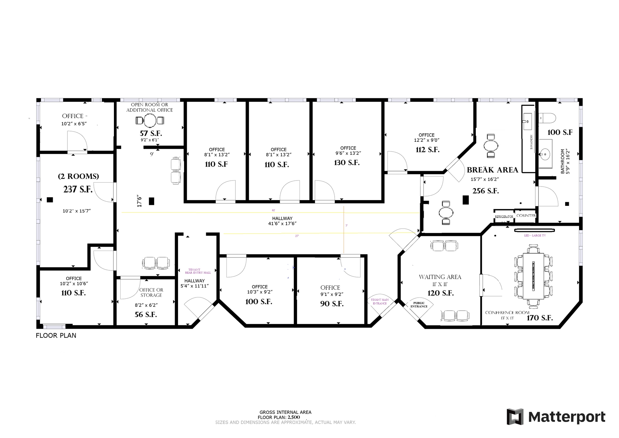 2569 Romig Rd, Akron, OH for lease Floor Plan- Image 1 of 19