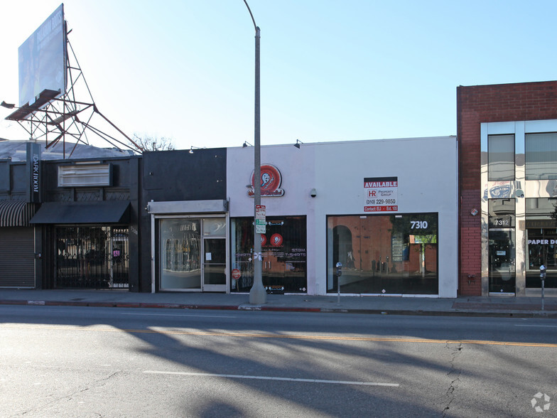 7308-7310 Melrose Ave, Los Angeles, CA for lease - Primary Photo - Image 1 of 15