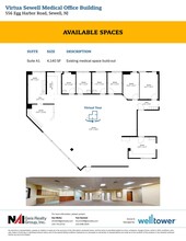 556 Egg Harbor Rd, Sewell, NJ for lease Floor Plan- Image 1 of 1